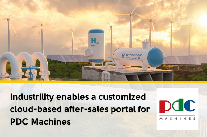 Industrility enables a customized cloud-based after-sales portal for PDC Machines